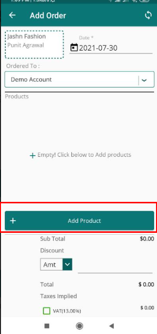 add product