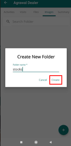 party folder create