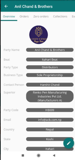 party details