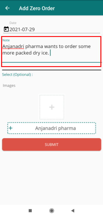 zero order note describe