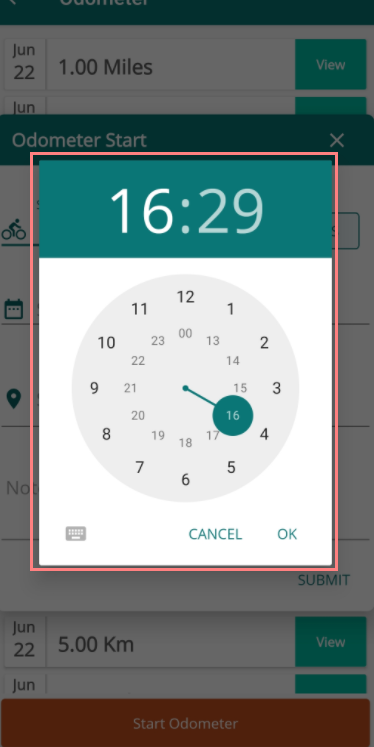 clock field