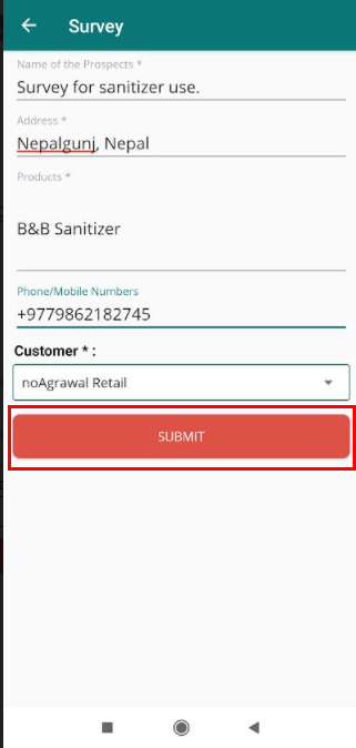 custom module submit