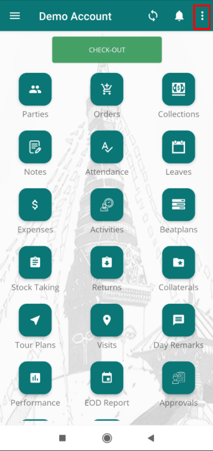 right side icon