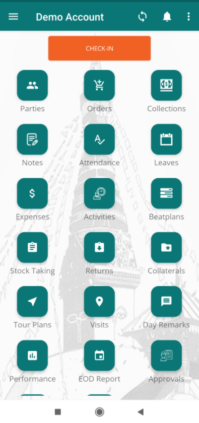 logout page