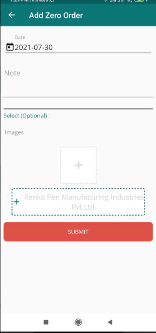add zero order page