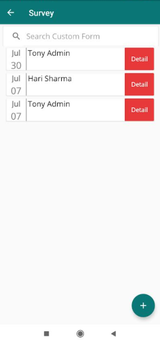 custom module list details