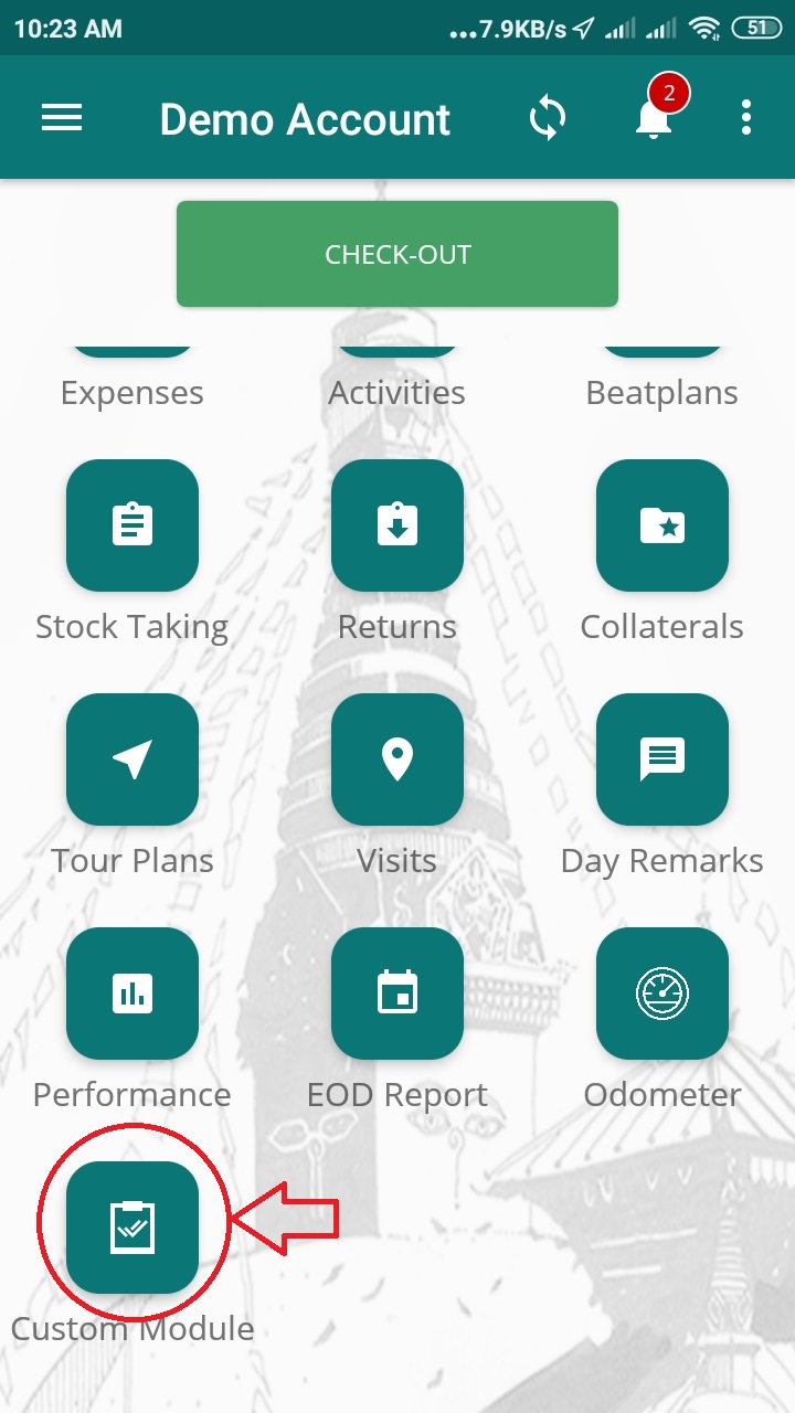 custom module