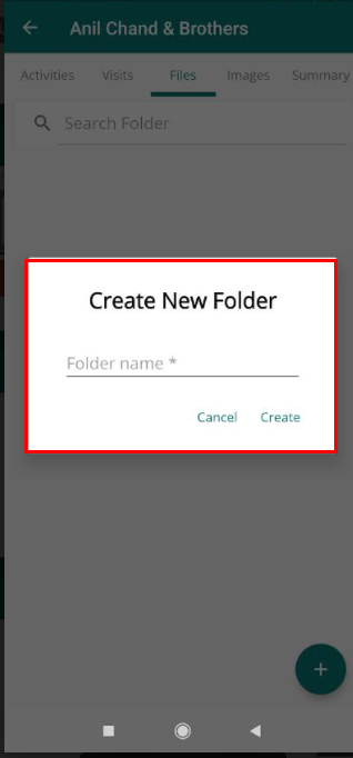 party folder name