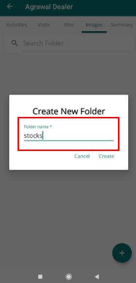 party folder name