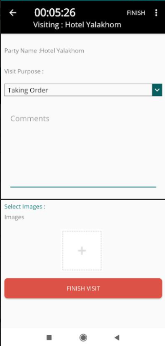 ongoing visit page