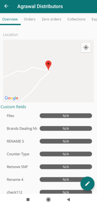 party custom fields