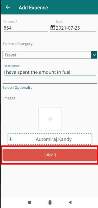 submit expense