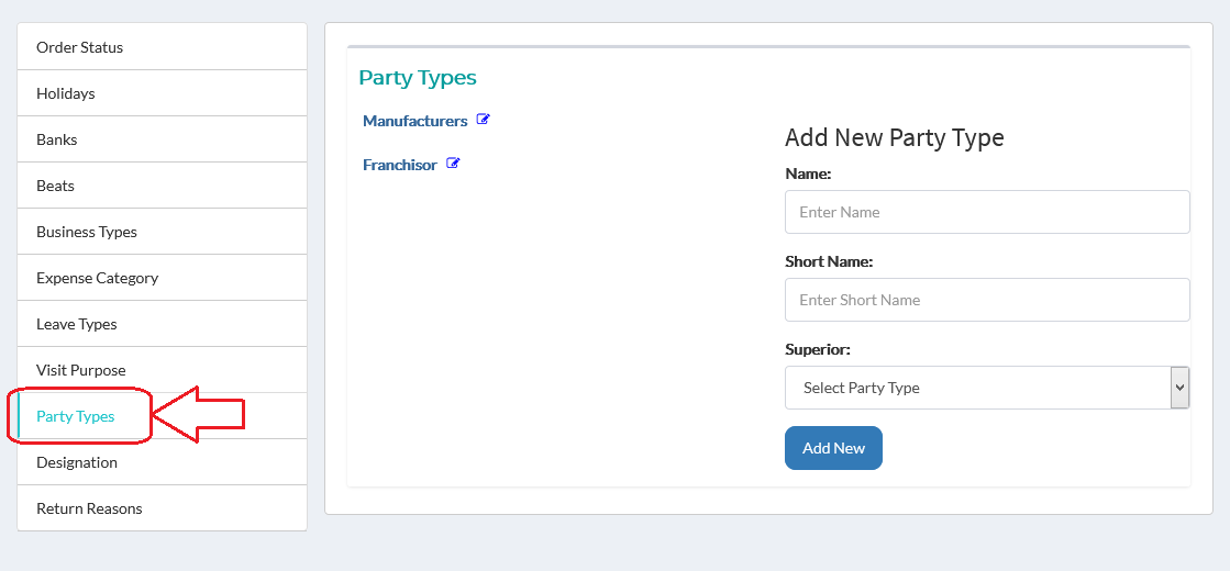 party types