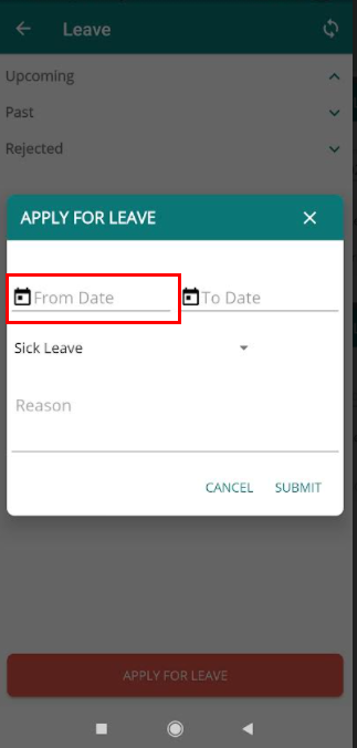 leave date