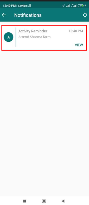 notifications tab